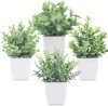 4 Pack Fake Plants