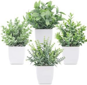 4 Pack Fake Plants