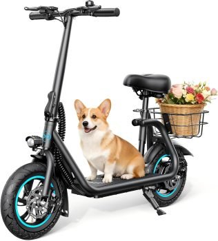 E-Scooter with Basket