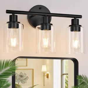 3-Light Bathroom Light Fixtures