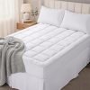 Queen Quilted Fitted Mattress Pad
