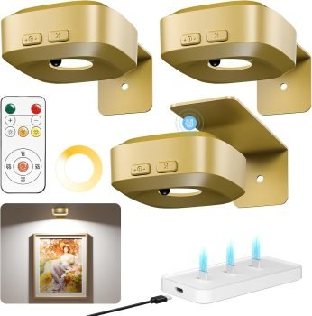 3 Pcs Rechargeable Picture Lights