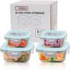 Glass Food Storage Containers with Lids