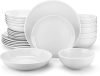 24-Piece Gourmet Porcelain Dinnerware Sets