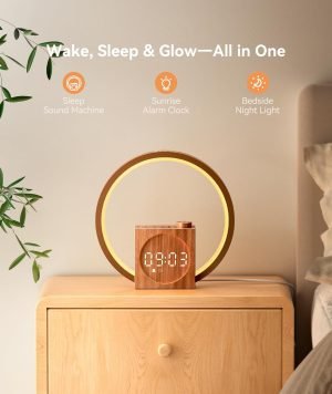 Sunrise Alarm Clock with White Noise