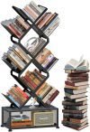 9 Tier Folding Bookshelf