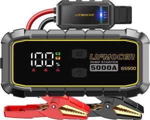5000A Car Battery Jump Starter