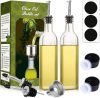 Glass Oil Dispenser Bottle Set