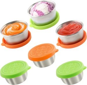 6 Oz Salad Dressing Containers