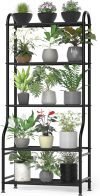 5-Tier Metal Plant Stand (Indoor/Outdoor)