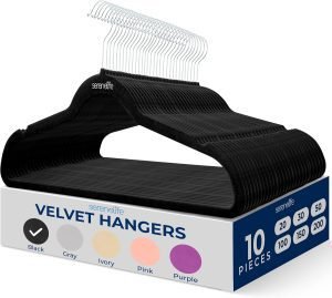 10 Pack Velvet Hangers