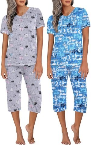 Women’s 2-Pack Capri Pajama Sets
