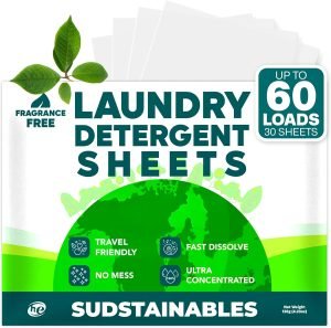 Sudstainables Laundry Detergent Sheets 60