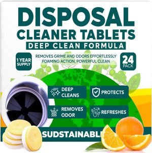 Sudstainables Garbage Disposal Cleaner Tablets 24-Pack