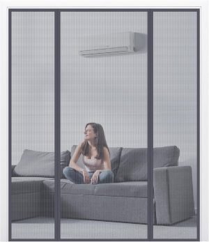 Extra Large Fiberglass Magnetic Screen Door for Sliding & Patio Doors