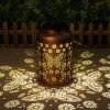 Garden Decor Butterflies Solar Lantern