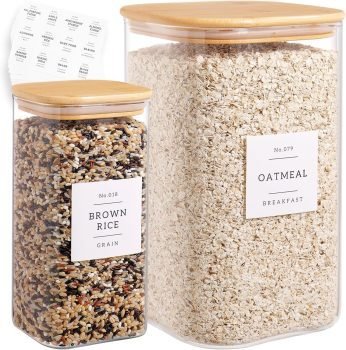 Glass Pantry Storage Containers