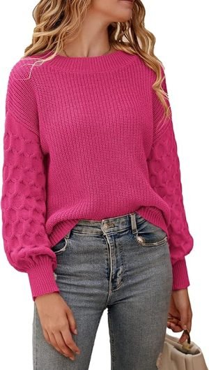 Chunky Knit Top for Women