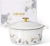 5QT Cast Iron Dutch Oven Pot with Lid