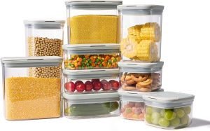 CAROTE Easy-open Airtight Food Storage Containers