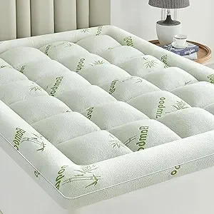 Thick Bamboo Mattress Topper