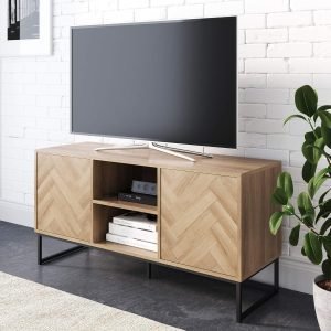 TV Stand with Doors 