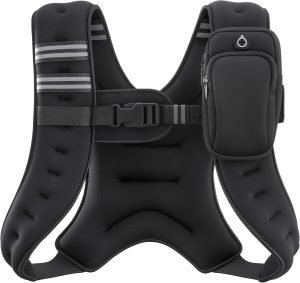 8 lb Weight Vest with Reflective Stripe