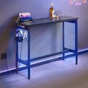 Bar Table with Power Outlets