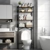 Over-The-Toilet Storage Cabinet with Adjustable Shelf