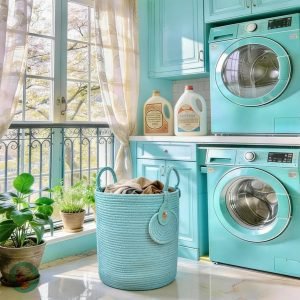 Cotton Rope Laundry Hamper