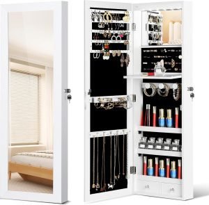 Mirror Jewelry Organizer
