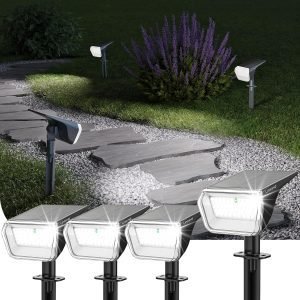 Solar Spotlights Outdoor Waterproof