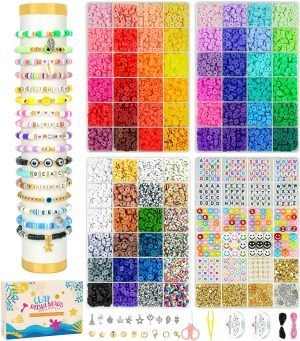Clay Beads Bracelet Making Kit
