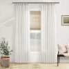 Pinch Pleated Linen Curtains