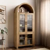 Arched Display Cabinet At Wayfair !!