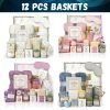 12Pc Gift Baskets