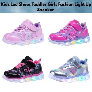 Kids Led Shoes Toddler Girls Fashion Light Up Sneaker
