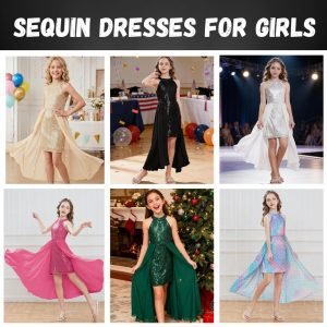 Sequin Dresses for Girls