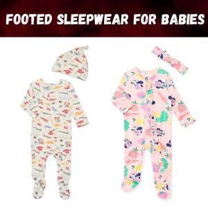 Footed sleepwear for Babies !