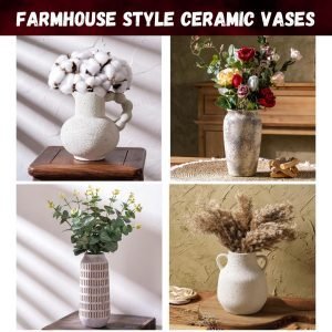 Farmhouse Style Ceramic Vases