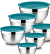 Mixing Bowls with Lids  Set of 6 at Walmart!