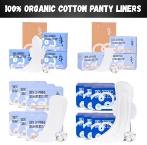 100% Organic Cotton Panty Liners