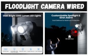 Floodlight Camera Wired