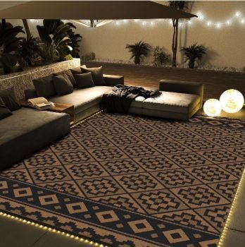 Waterproof Reversible Patio Rug