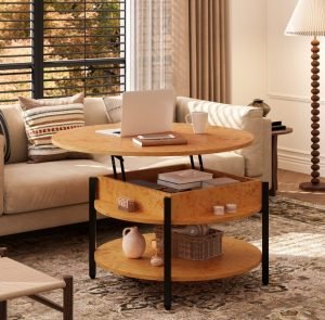 Small Coffee Table with Storage