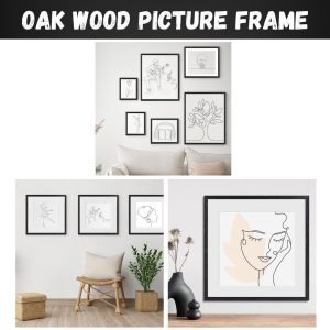 10×10 Solid Oak Wood Picture Frame