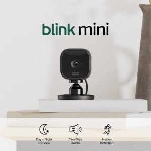 Blink Mini – Compact Indoor Plug-in Smart Security Camera
