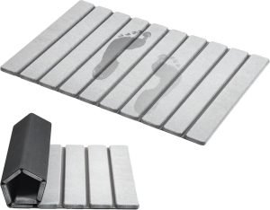 Foldable Stone Bath Mat 