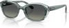 Ray‑Ban RB8097 William Titanium Square Sunglasses