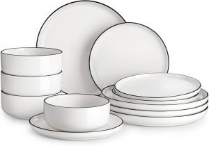 Plates & Bowls Dinnerware Set 